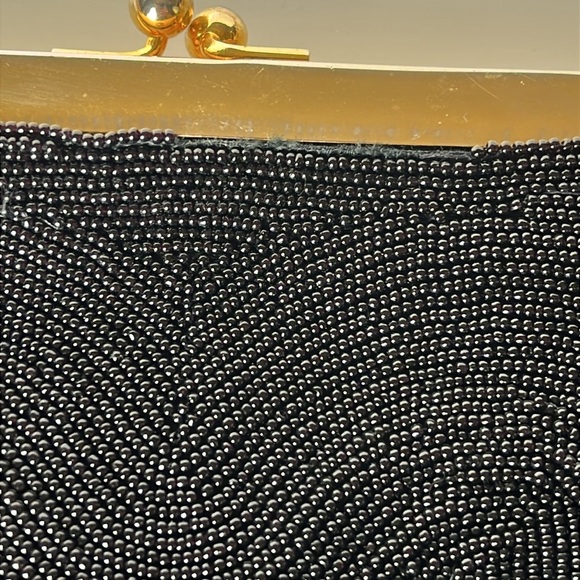 Vintage Bags By Josef Beaded Embroidered Clutch Bag Hand Beaded In France - Picture 4 of 13